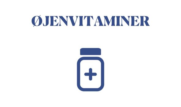 Øjenvitaminer vitaminer til tørre øjne