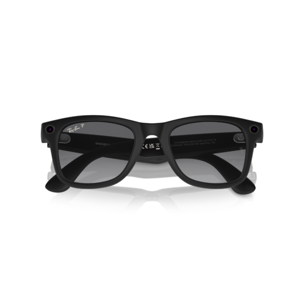 meta smart briller yfarer matte black polar gradient